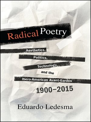 cover image of Radical Poetry